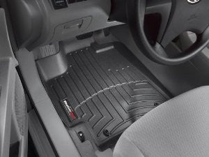 WeatherTech Custom Fit Front FloorLiner for Toyota Highlander (Black)