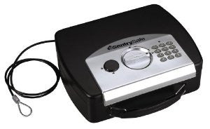 SentrySafe P008E Compact Safe, 0.08 Cubic Feet, Black