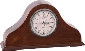 American Furniture Classics 101 Remington Mantel Clock, Brown Cherry
