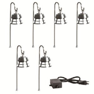 Westinghouse 255706-41P Summit HI-Intensity LED Landscape Lighting Set, 6 Piece