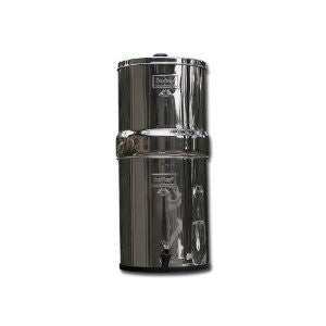Berkey BK4X2-BB Big Berkey Stainless Steel Water Filtration System with 2 Black Filter Elements