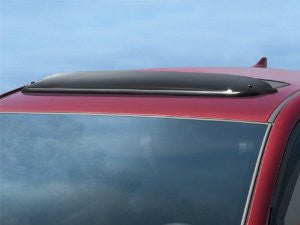 WeatherTech Custom Fit Sunroof Wind Deflectors for Cadillac Escalade, Dark Smoke