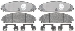 Raybestos ATD1058P Advanced Technology Semi-Metallic Disc Brake Pad Set