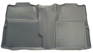 Husky Liners Custom Fit Second Seat Floor Liner for Select Chevrolet Silverado/GMC Sierra Models (Grey)