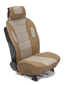 Eurow Sideless Sport Mesh Seat Cover (Tan, 2-Pack)