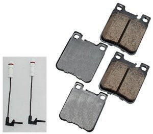 Akebono EUR603 EURO Ultra-Premium Ceramic Brake Pad Set