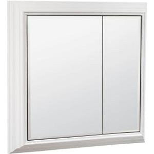 American Classics by RSI SM30Y-WH 27-Inch W Storage Mirror Medicine Cabinet, White