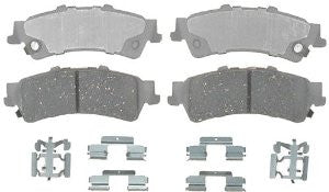 ACDelco 14D792CH Advantage Rear Ceramic Disc Brake Pad Set