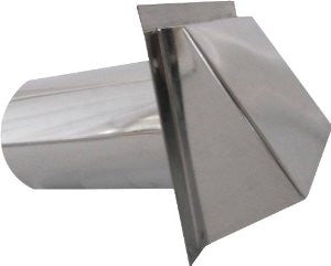 Speedi-Products SM-RWVD 6 Wall Vent Hood with Spring Damper, 6-Inch