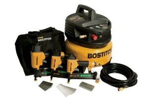BOSTITCH CPACK300 3-Tool and Compressor Combo Kit
