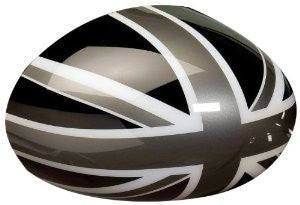 Putco 400518 Black Union Jack Mirror Overlay