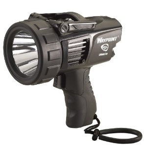 Streamlight 44911 Waypoint Spotlight with 120-volt AC Charger, Black