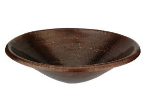 Premier Copper Products LO20RDB Master Bath Oval Self Rimming Hammered Copper Bathroom Sink, Oil Rubbed Bronze