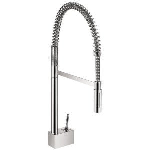 Hansgrohe 10820001 Axor Starck Semi-Pro Kitchen Faucet, Chrome