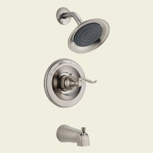 Delta Faucet T144996-BN Foundations Windemere Monitor 14 Series Tub and Shower Trim, Brushed Nickel