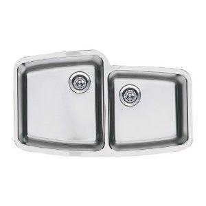 Blanco BL441002 Performa Medium 1-3/4-Inch Bowl Undermount Sink, Satin Polished