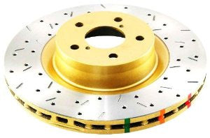 DBA DBA42656XS 4000 Series XS Premium Cross-Drilled and Slotted Rear Vented Disc Brake Rotor