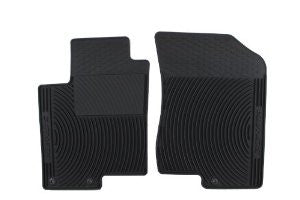 Genuine Hyundai Accessories U8130-3K101 Black Front All Weather Floor Mat with Sonata Logo for Hyundai Sonata