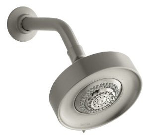 KOHLER K-966-BN Taboret Multifunction Showerhead, Vibrant Brushed Nickel