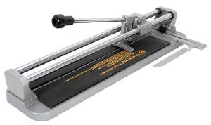QEP 10552 20 Inch Professional Tile Cutter with 7/8 Inch Cutting Wheel, Ball Bearing Slides and Adjustable Rip Guide