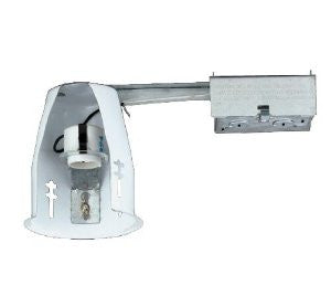 Nicor Lighting 19001AR Airtight Remodel Housing Recessed Can Light, 4-Inch