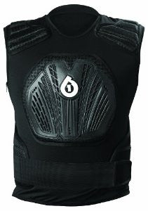 SixSixOne Core Saver Youth Articulating Armor (Black, One Size)