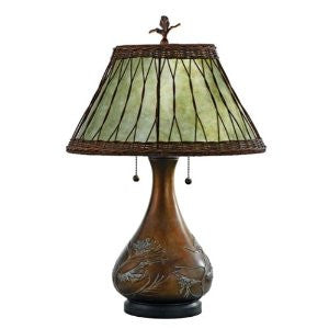 Quoizel Mica Highland 2 Light Table Lamp