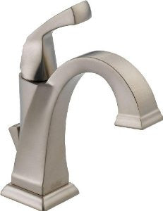 Delta 551-SS-DST Dryden Single Handle Centerset Lavatory Faucet, Stainless
