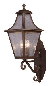 Elk 18006/3 Washington Avenue 3-Light 10-Inch Width by 29-Inch Height Outdoor Wall Mount In Coffee Bronze