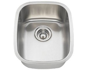 MR Direct 1815-16 Stainless Steel Bar Sink