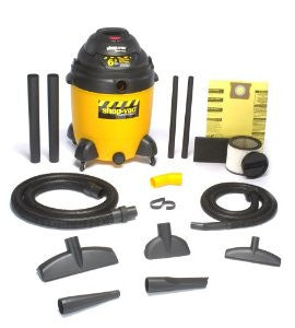 Shop-Vac 9609810 22-Gallon 6.5-Peak HP Industrial Pump Wet/Dry Vacuum