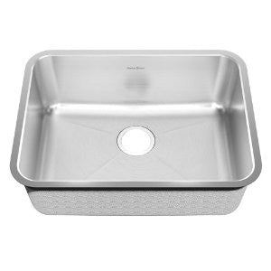 American Standard 14SB.251900.073 Prevoir 24.75-Inch Stainless Steel Undermount Single Bowl Kitchen Sink, Radiant Silk