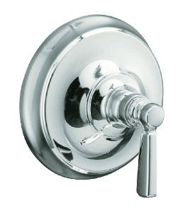 KOHLER K-T10584-4-CP Bancroft Rite-Temp Pressure-Balancing Valve Trim, Polished Chrome