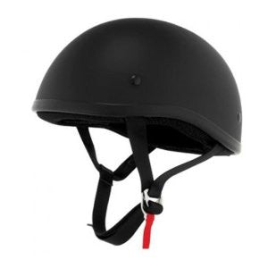 Skid Lid Helmets - Naked Shorty Helmet DOT Flat Black