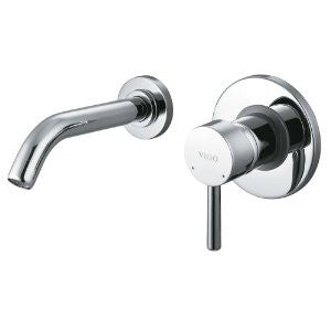 VIGO VG05001CH Single Lever Wall Mounted Bathroom Faucet, Chrome