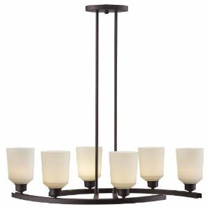 Canarm ICH431A06ORB Quincy 6-Light Chandelier
