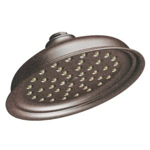 Moen S136ORB Isabel One-Function 7-Inch Diameter Rainshower Showerhead, Oil Rubbed Bronze