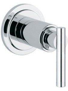 Grohe 19 182 000 Atrio Volume Control Valve Trim with Lever Handle, StarLight Chrome