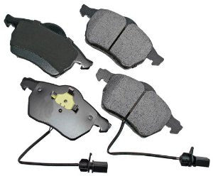 Akebono EUR840 EURO Ultra-Premium Ceramic Brake Pad Set