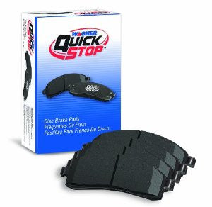 Wagner QuickStop ZX333 Semi-Met Disc Pad Set, Front