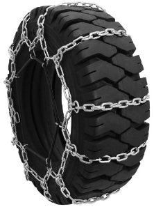 Security Chain Company QG0107 Quik Grip Forklift Tire Traction Chain - Set of 2