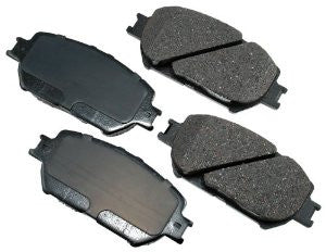 Akebono ACT908 ProACT Ultra-Premium Ceramic Front Brake Pad Set For 2002-2010 Lexus GS300 or Toyota Camry