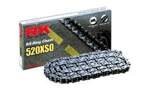 RK Racing Chain 520XSO-120 120-Links X-Ring Chain with Connecting Link
