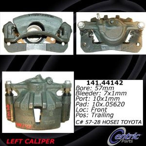 Centric Parts 141.44142 Semi Loaded Friction Caliper
