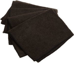 Heininger 5408 GarageMate Charcoal Microfiber Towel, (Pack of 40)