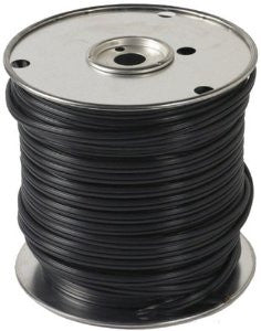 Southwire 55681844 250-Feet 16-Gauge, 2 Conductor 16/2 Type SPT-2 Lamp Cord-Service Parallel Cord with Thermoplastic Insulation, Black