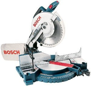 Bosch 3912 15 amp 12-inch Compound Miter Saw with Dust Bag and Work Clamp