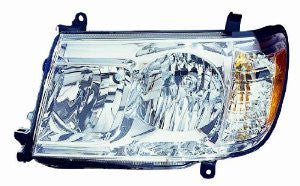 Depo 312-1195L-US Toyota Land Cruiser Driver Side Replacement Headlight Unit without Bulb