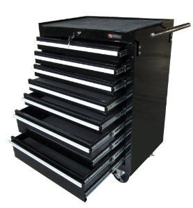 Excel TB2080BBSB-Black 26-Inch Steel Roller Cabinet, Black