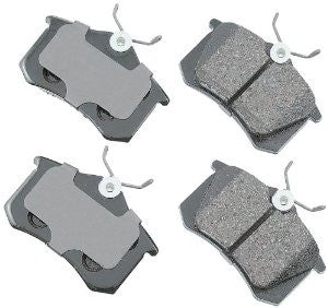 Akebono EUR340A EURO Ultra-Premium Ceramic Brake Pad Set
